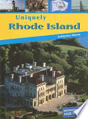 Uniquely Rhode Island cover