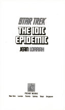 The IDIC Epidemic cover