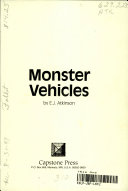 Monster Vehicles cover