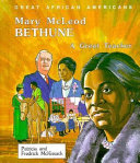 Mary McLeod Bethune: A Great American Educator cover