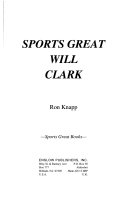 Sports Great Will Clark cover