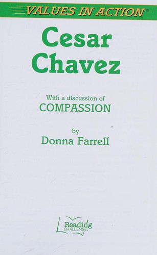 Cesar Chavez: With a Discussion of Compassion cover