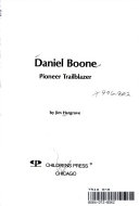 Daniel Boone: Pioneer Trailblazer cover