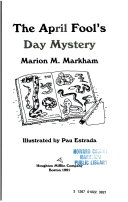 The April Fool's Day Mystery cover