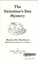 The Valentine's Day Mystery cover