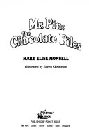 Mr. Pin: The Chocolate Files cover