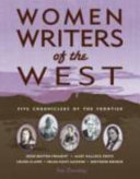 Women Writers of the West: Five Chroniclers of the American Frontier cover