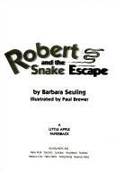 Robert and the Snake Escape cover