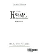 The Korean Americans cover