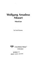 Wolfgang Amadeus Mozart: Musician cover
