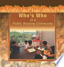 Who's Who in a Public Housing Community cover