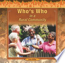 Who's Who in a Rural Community cover
