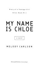 My Name Is Chloe, by Chloe Miller cover