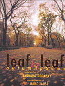 Leaf by Leaf: Autumn Poems cover