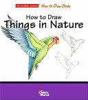 How to Draw Things in Nature cover