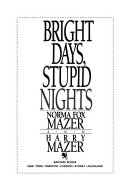 Bright Days, Stupid Nights cover