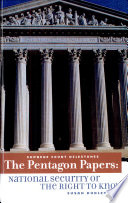 The Pentagon Papers: National Security or the Right to Know cover