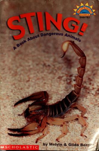 Sting! A Book About Dangerous Animals cover
