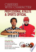 Professional Athlete and Sports Official cover