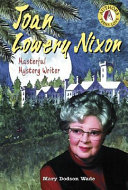 Joan Lowery Nixon: Masterful Mystery Writer cover