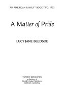 A Matter of Pride cover