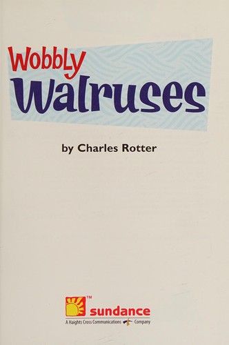 Wobbly Walruses cover