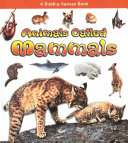 Animals Called Mammals cover