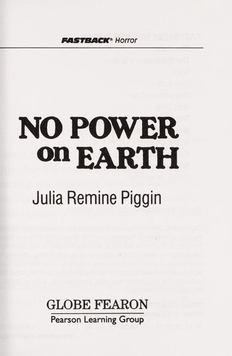 No Power on Earth cover