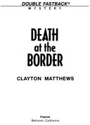 Death at the Border cover