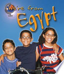 We're from Egypt cover