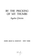 By the Pricking of My Thumbs cover