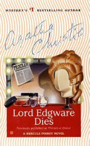 Lord Edgware Dies cover