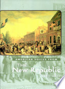 The New Republic, 1783-1830 cover