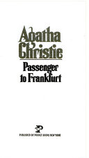Passenger to Frankfurt cover
