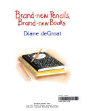 Brand-new Pencils, Brand-new Books cover