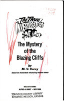 The Mystery of the Blazing Cliffs cover