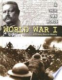 World War I: A Primary Source History cover