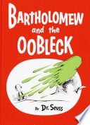Bartholomew and the Oobleck cover