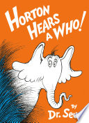 Horton Hears a Who! cover