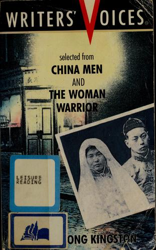 Selected from "China Men" & "The Woman Warrior" cover