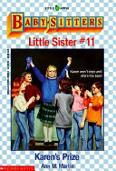 Karen's Prize cover