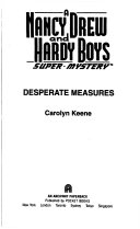 Desperate Measures cover