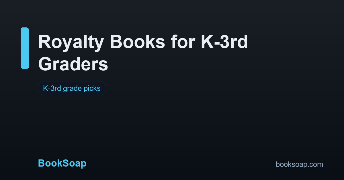 Royalty Books for K-3rd Graders