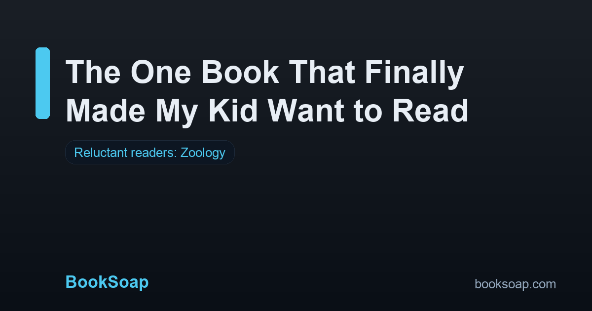The One Book That Finally Made My Kid Want to Read
